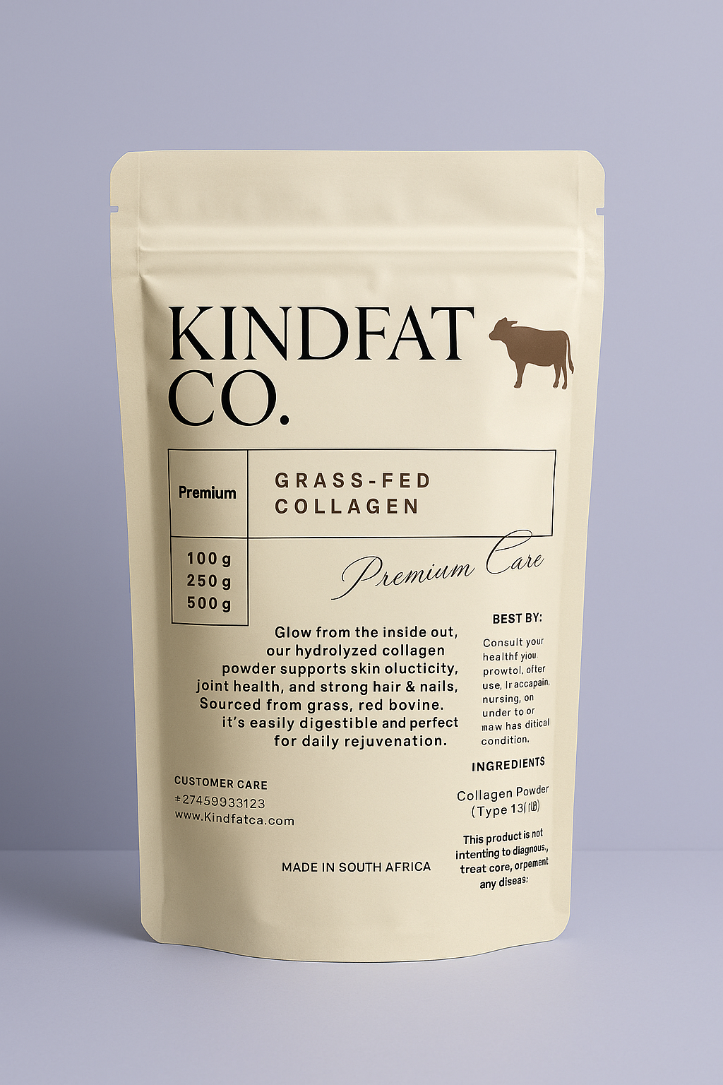 100% Pure Collagen Powder