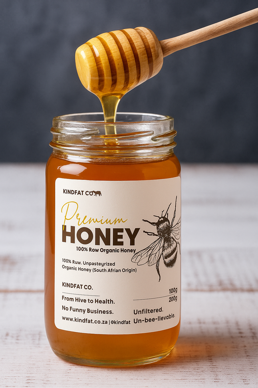 Raw Organic Honey – Unfiltered, Antioxidant - Rich Natural Sweetener - Orange Blossom 100g